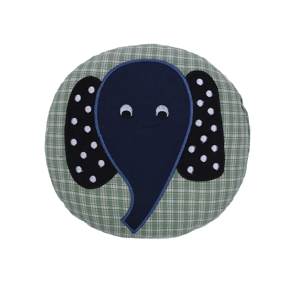 Abracadabra Gadda Set with Mosquito Net & Shaped Pillow Blue Elle Theme - Navy Blue