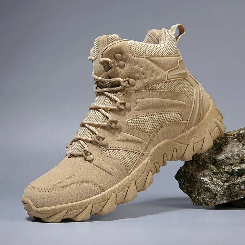 Army Men's Training Boots Outdoor Camping Mountaineering Shoes Desert Combat Men Military Tactical Boots Four Seasons Universal