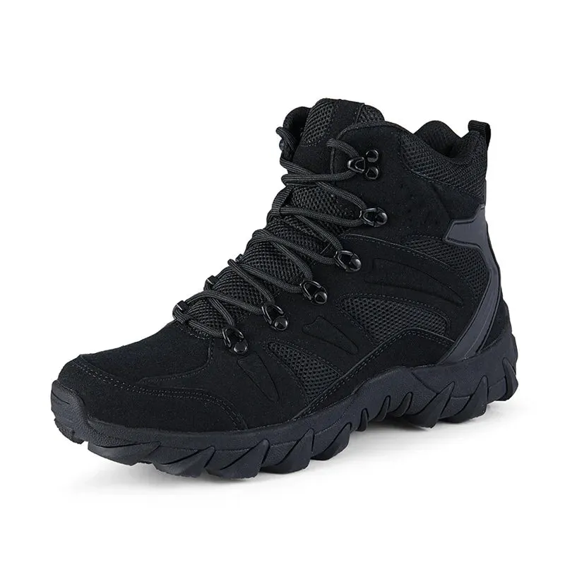 Army Men's Training Boots Outdoor Camping Mountaineering Shoes Desert Combat Men Military Tactical Boots Four Seasons Universal