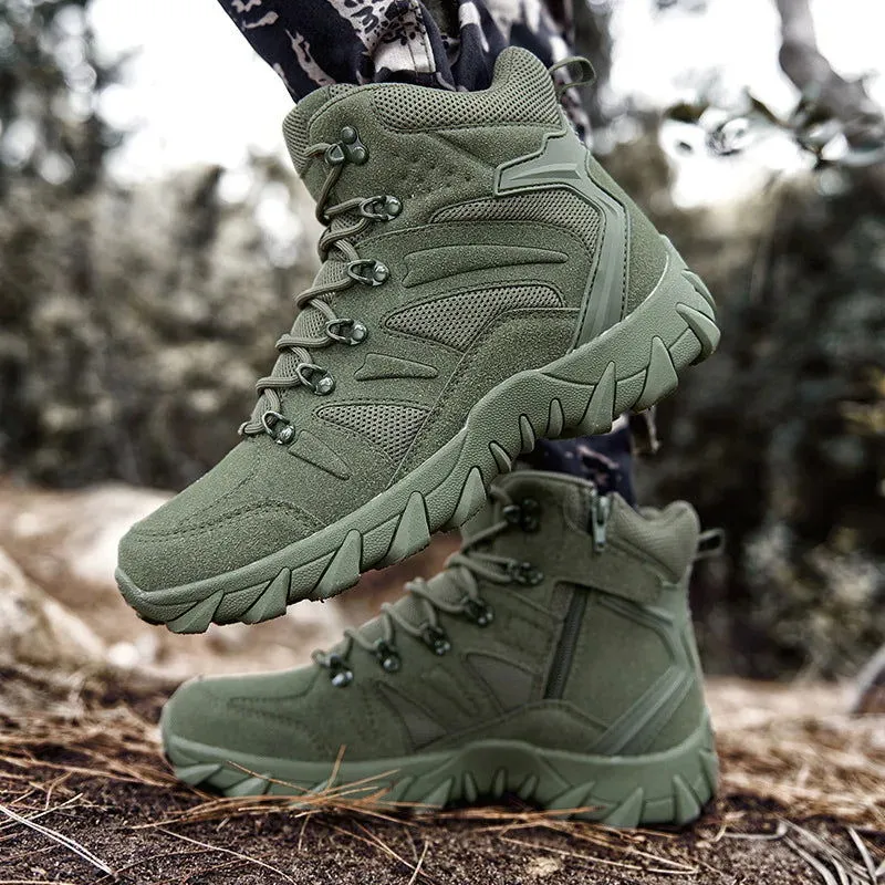 Army Men's Training Boots Outdoor Camping Mountaineering Shoes Desert Combat Men Military Tactical Boots Four Seasons Universal