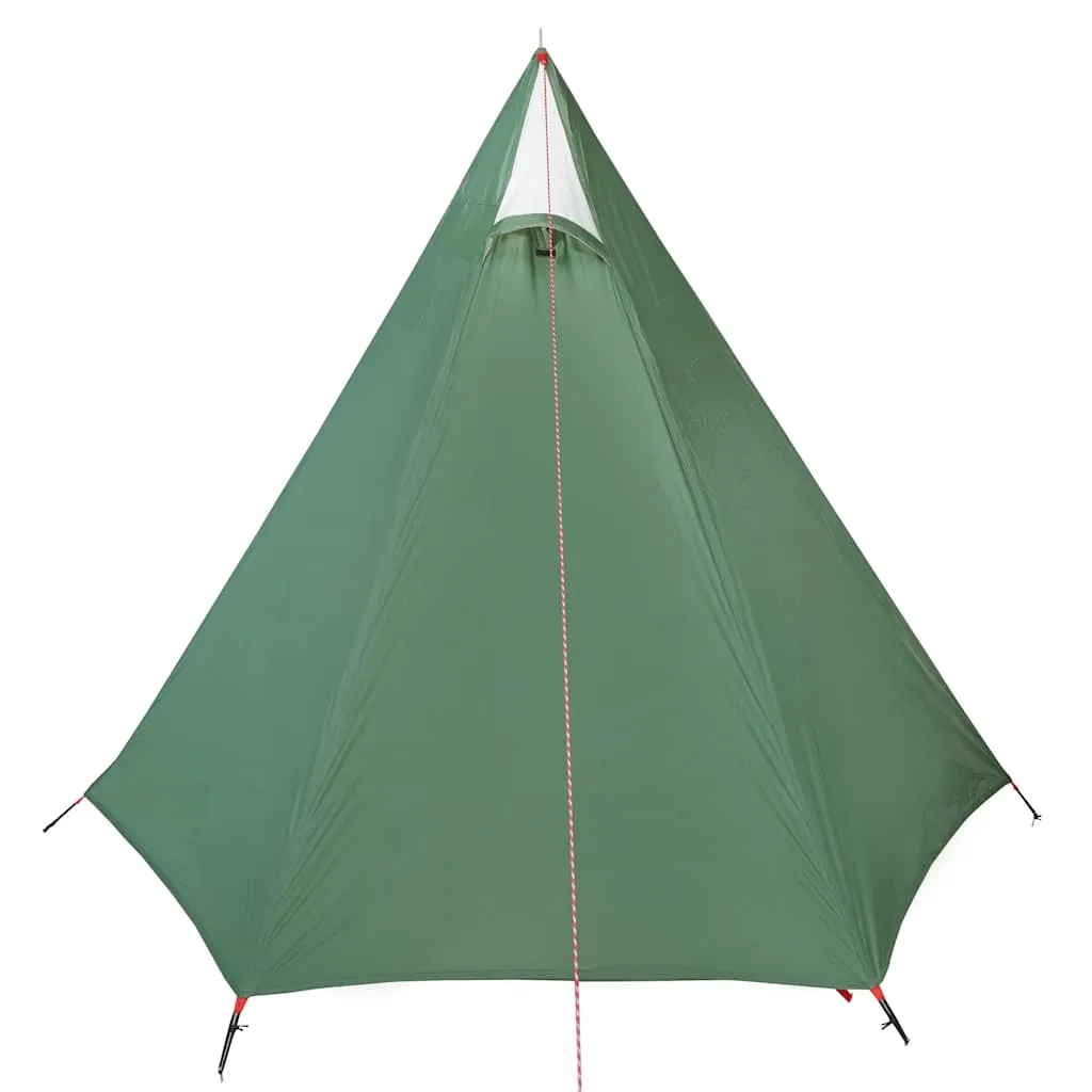 Camping Tent 3-Person Green Waterproof