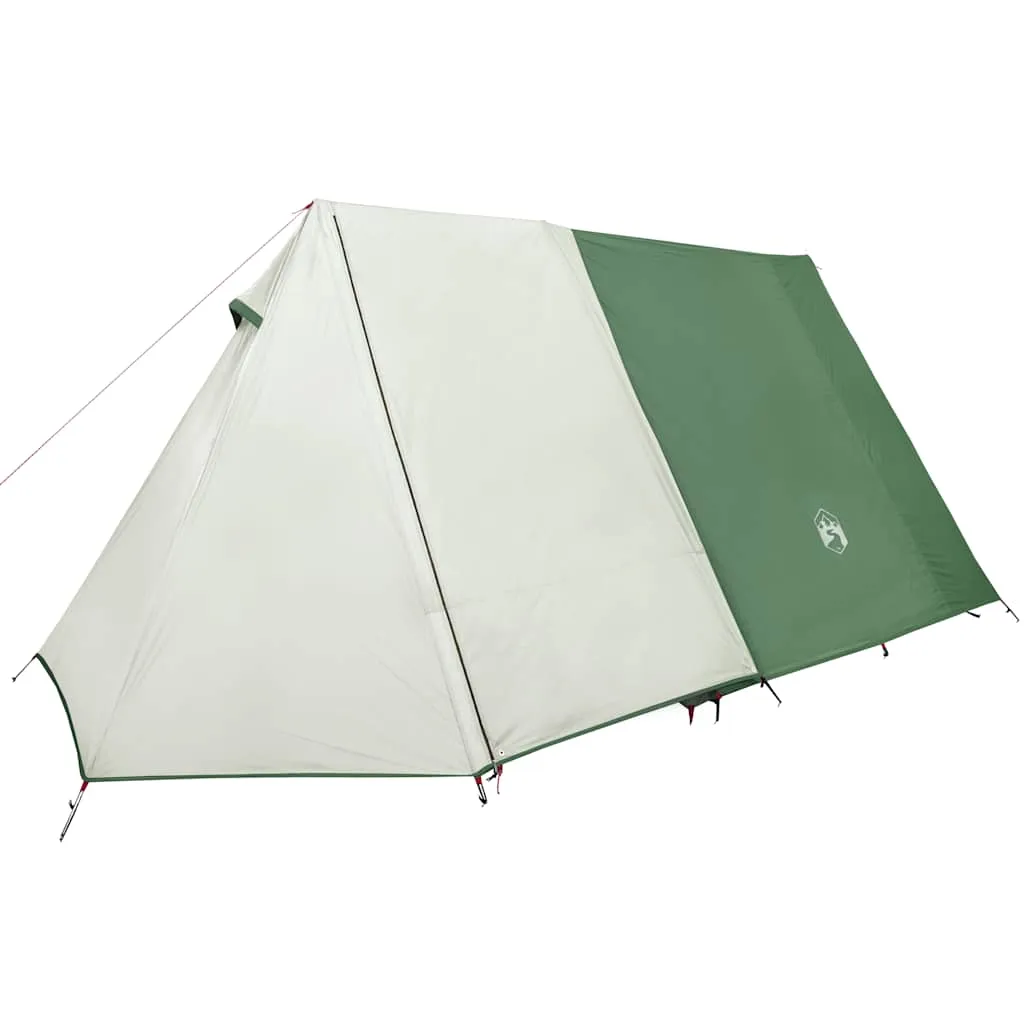 Camping Tent 3-Person Green Waterproof