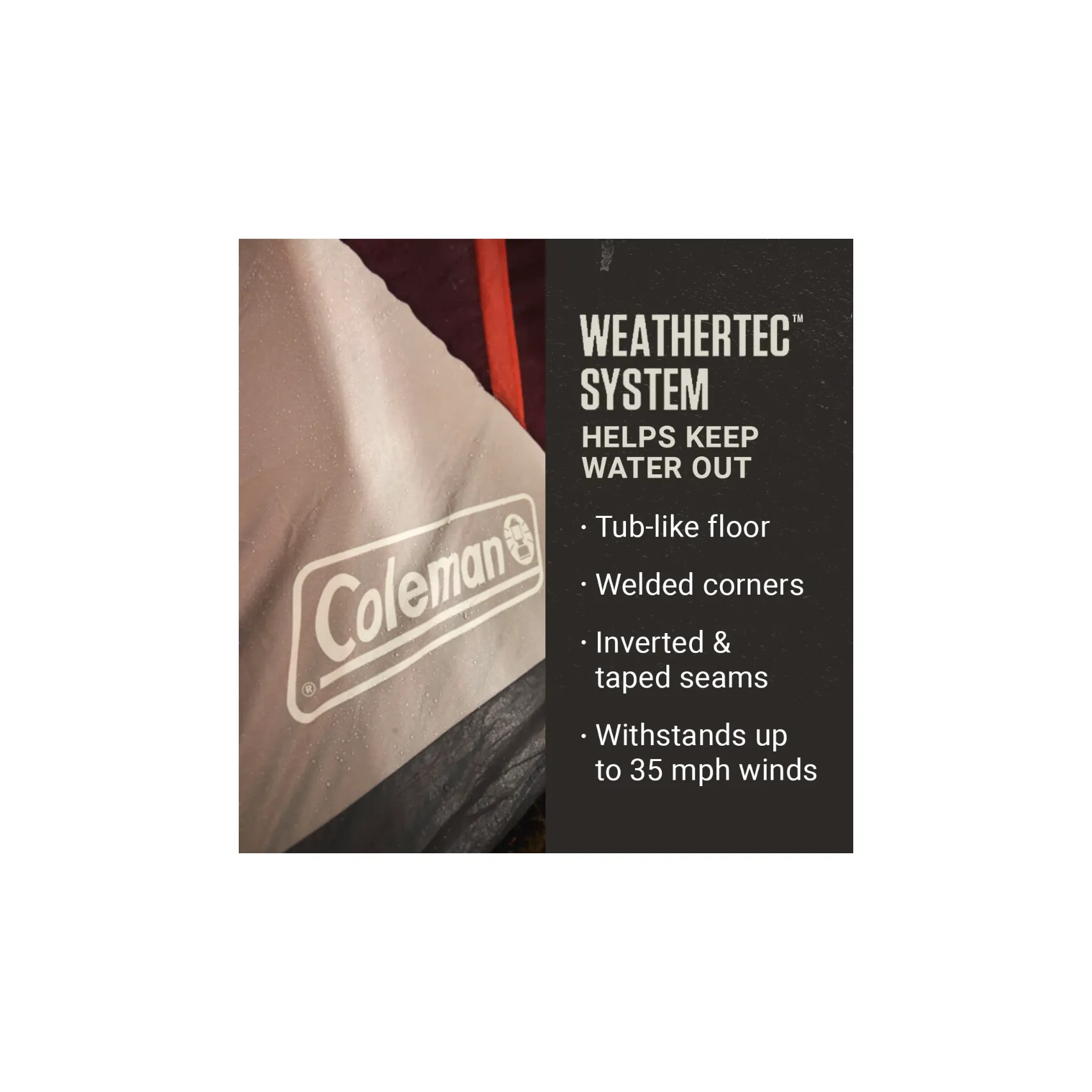 Coleman Skylodge 6-Person Instant Camping Tent - Blackberry [2000038278]
