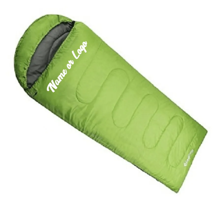 Custom Designed Sleeping Bag With Your Personalized Name