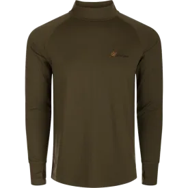 Drake McAlister Merino Base Layer Crew Neck- Olive