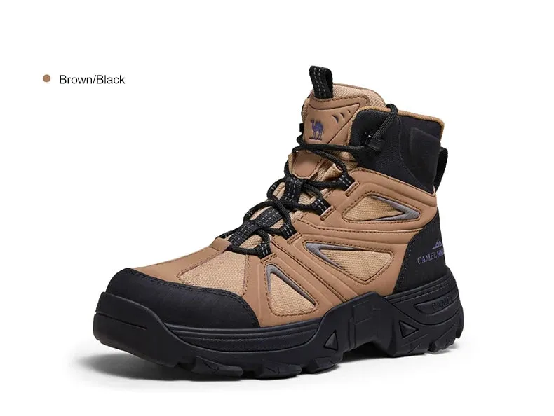GOLDEN CMAEL Hiking Shoes Men's Winter Boots Wear-resistant Non-slip Thick-soled Anti-collision Mountaineering Shoes Desert Boot