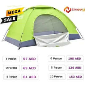 High Grade Manual Outdoor Tent | Couples Camping Tent