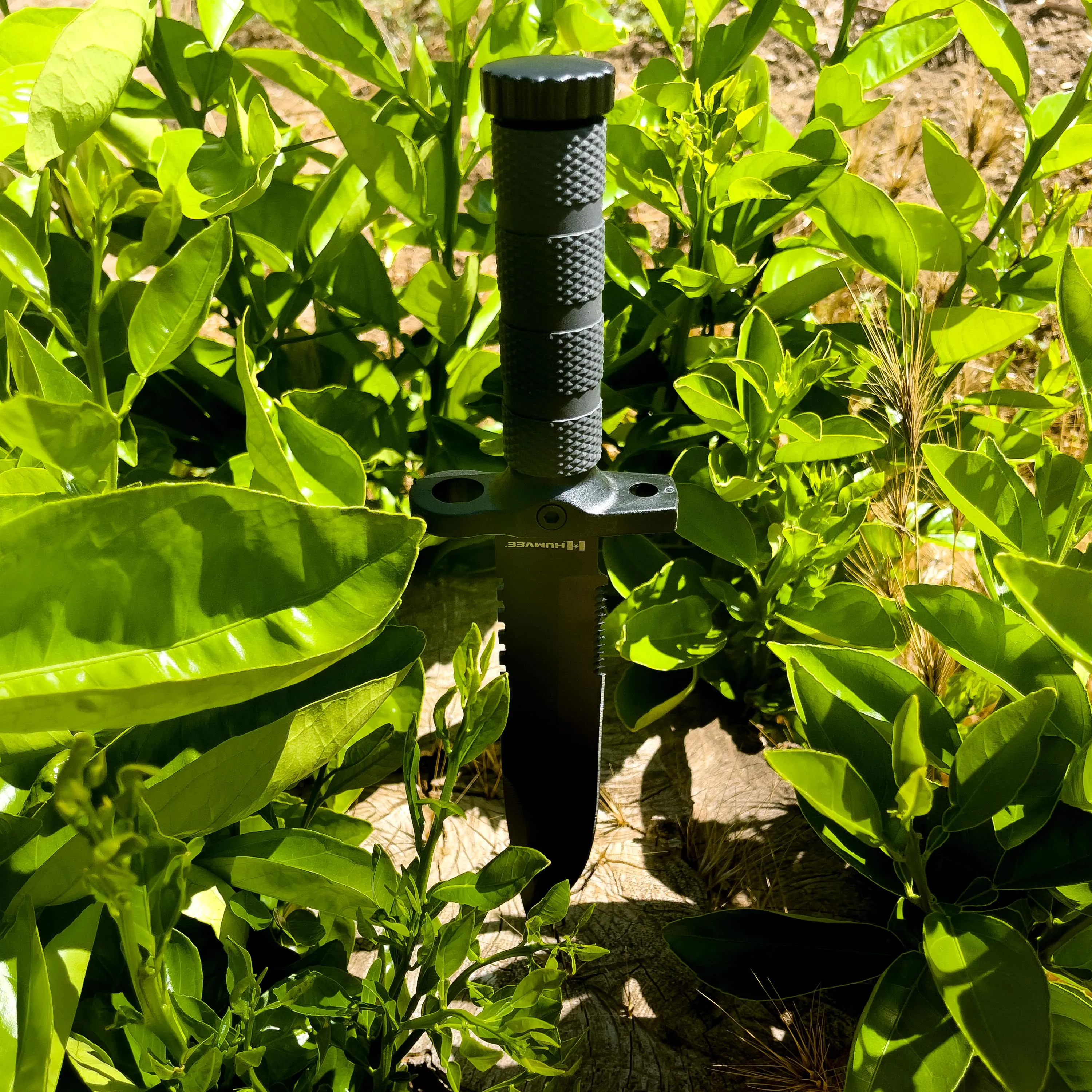 Humvee Next Gen. Survival Knife w/ Sharpener & Firestarter