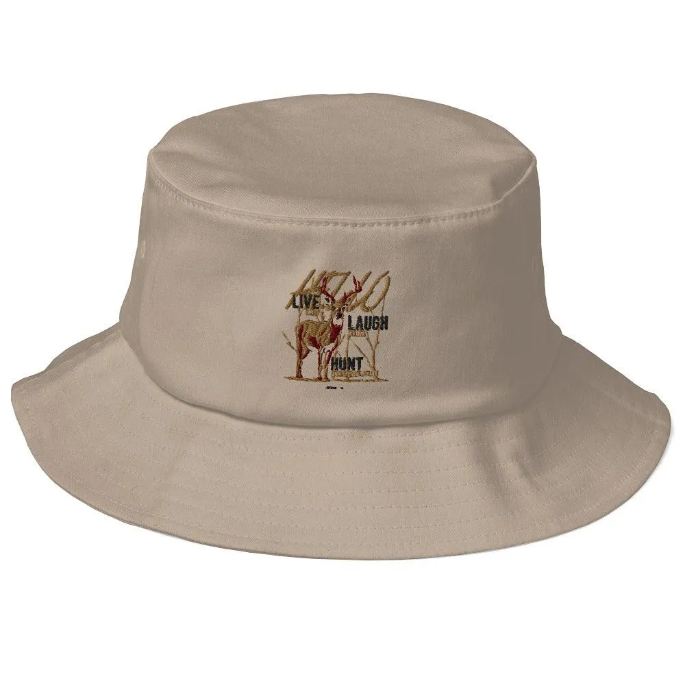 Hunting Old School Bucket Hat