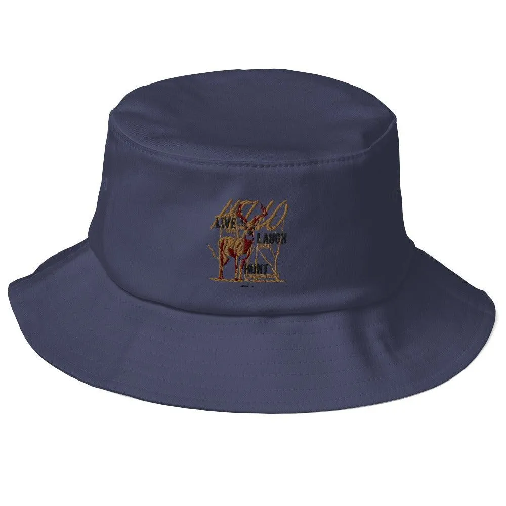 Hunting Old School Bucket Hat