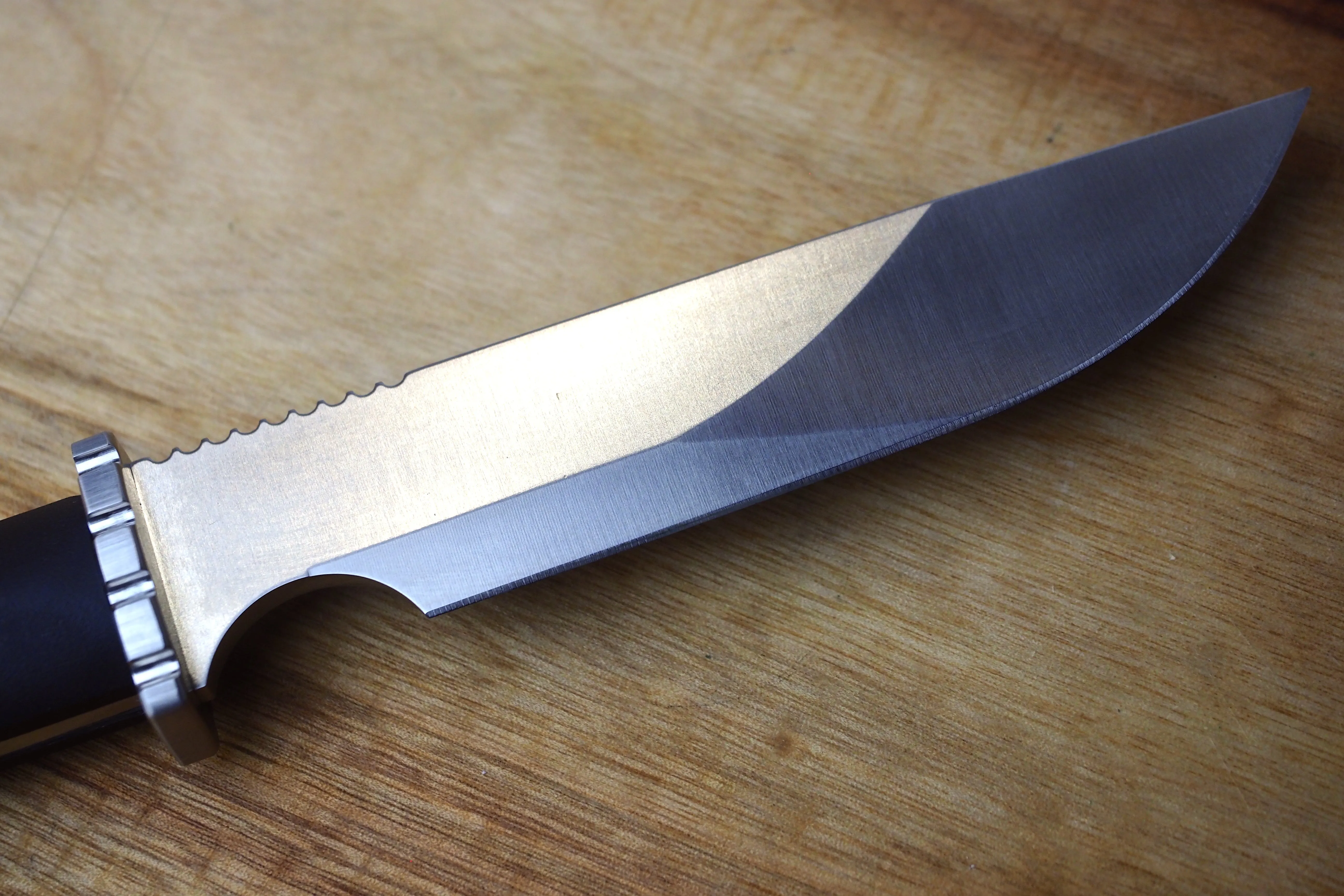 Outdoor Knife - Campin' Twin Chopper Fixed VG10 Steel with FRN Handle (Belt Clip Sheath Included)