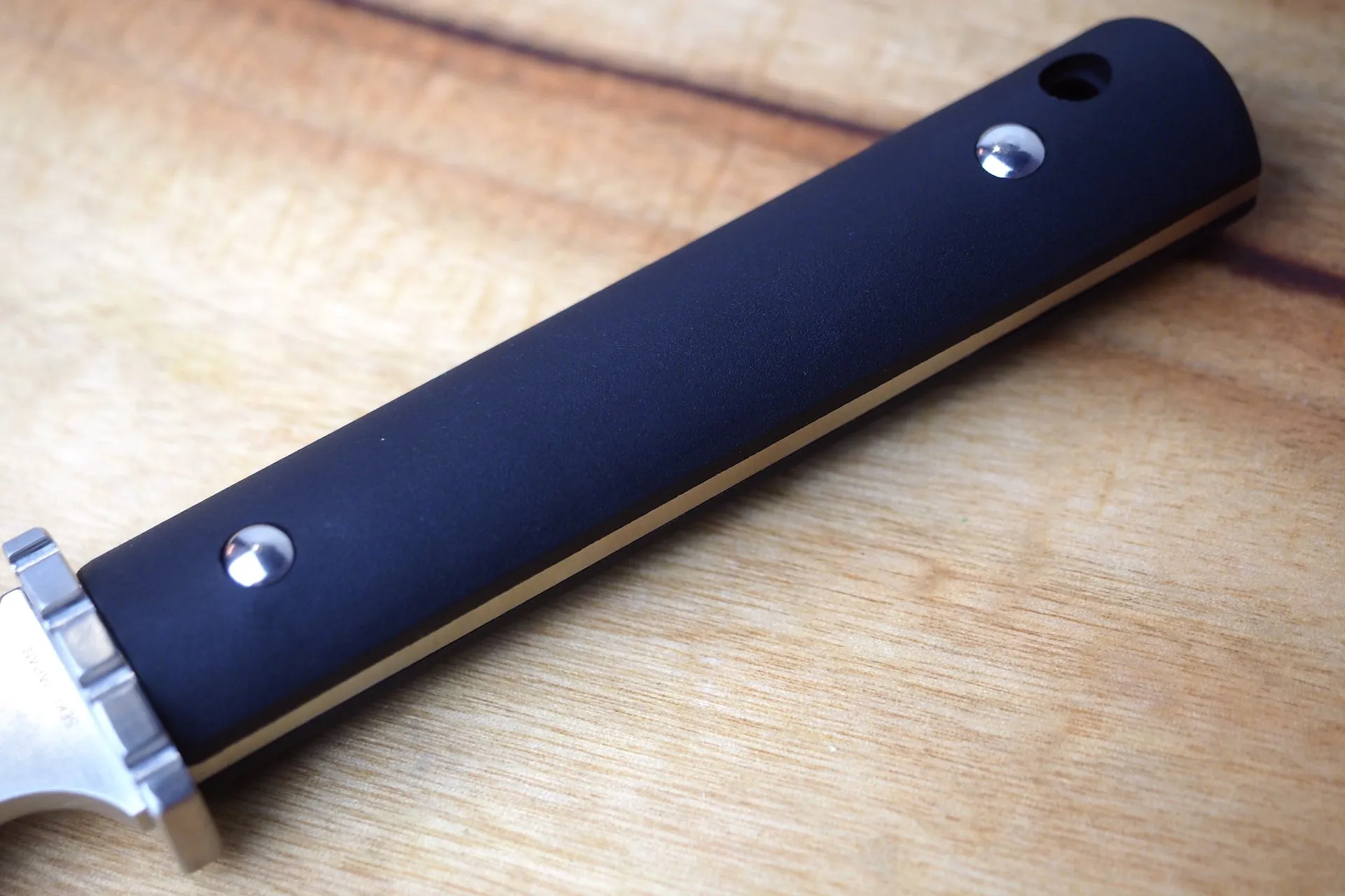 Outdoor Knife - Campin' Twin Chopper Fixed VG10 Steel with FRN Handle (Belt Clip Sheath Included)