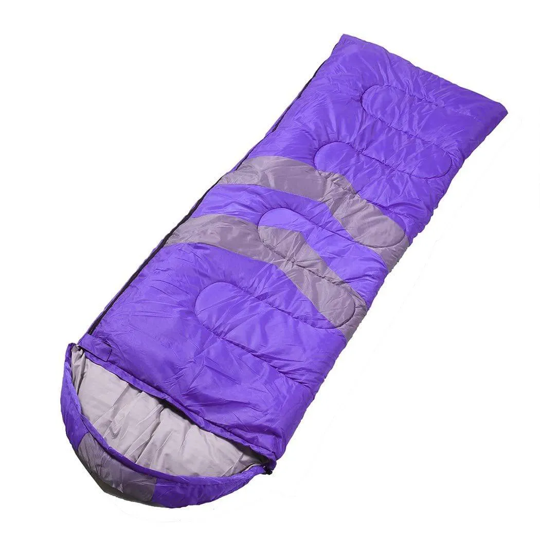 Sleeping Bag Single Outdoor Camping Hiking Thermal -10 deg-Mountview