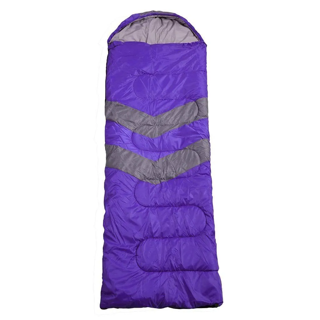 Sleeping Bag Single Outdoor Camping Hiking Thermal -10 deg-Mountview
