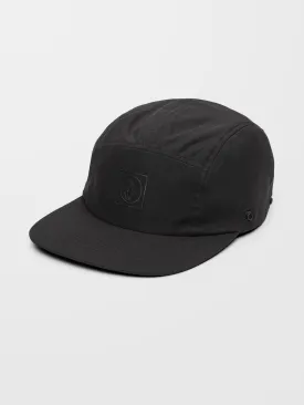 Stone Trip Flap Cap - BLACK