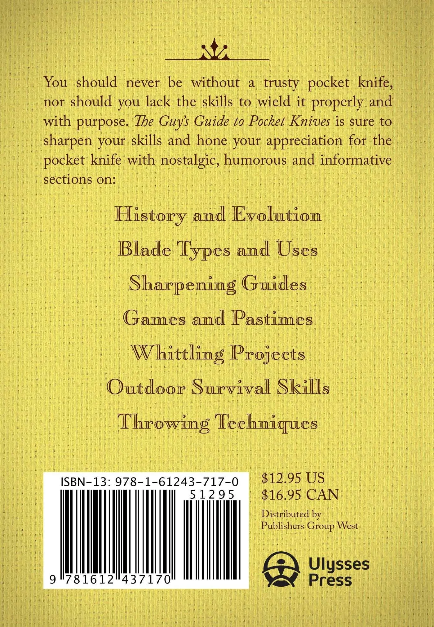 The Guy's Guide to Pocket Knives by Mike Yarbrough