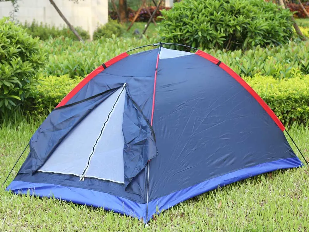 Two Person Camping Tent Outdoor Camping Tent with Carry Bag for Hiking