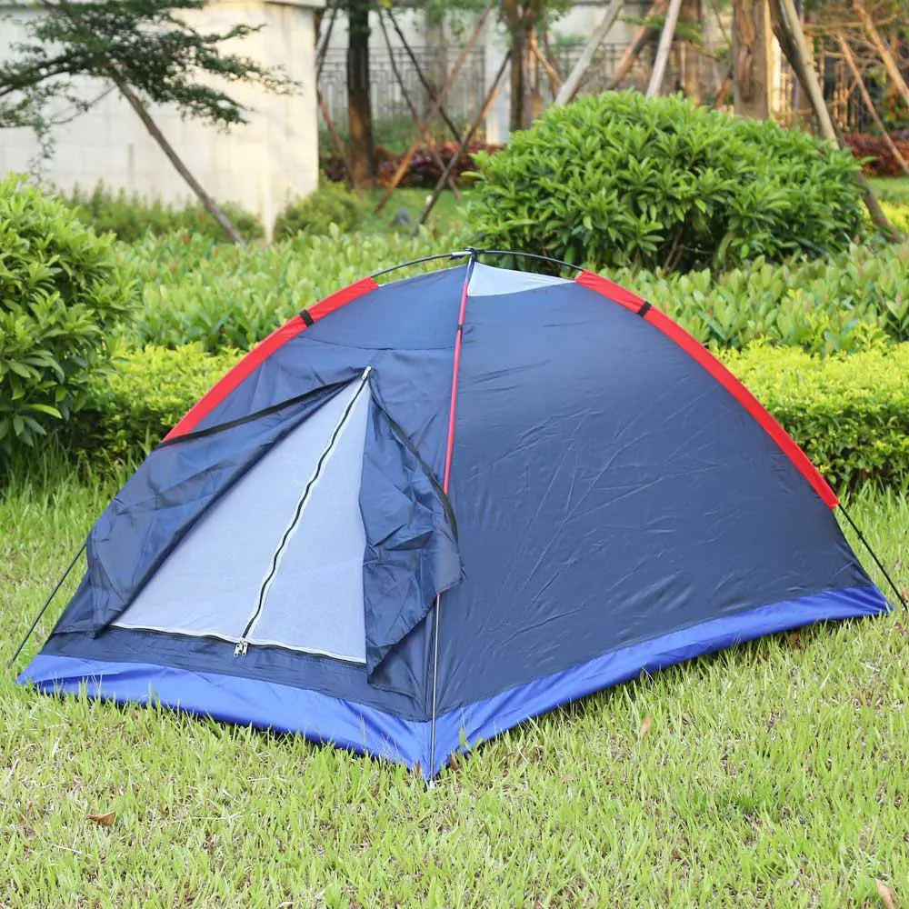 Two Person Camping Tent Outdoor Camping Tent with Carry Bag for Hiking